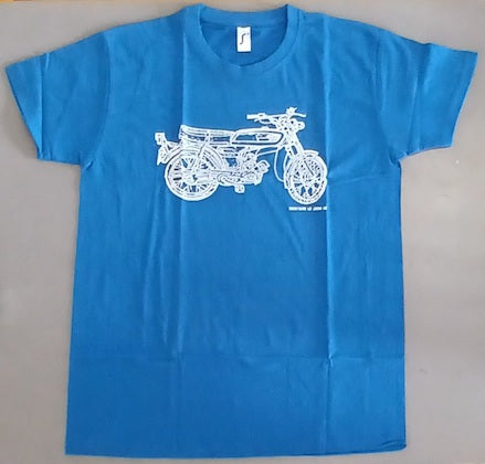 *2 JL Motorbike Motorcycle Yamaha FS1E Graphic T-shirt