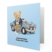 Congratulations On Passsing Your Test - Bear Greetings Cards
