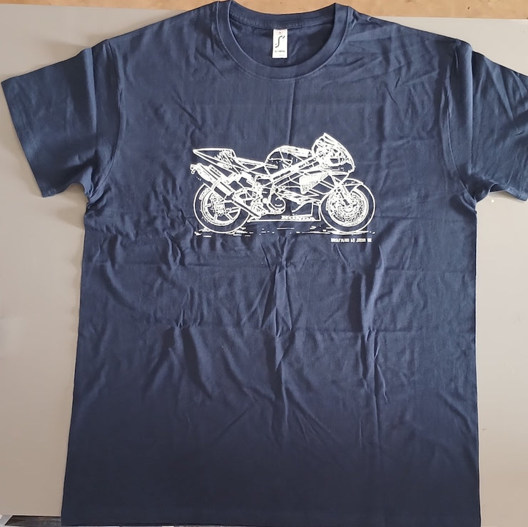 *6 JL Motorbike Motorcycle Graphic T-shirt