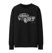 JL Illustration For A 1974 Ford Escort Mk1 RS2000 Fan Jumper