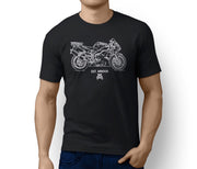 Road Hog Illustration For A Yamaha YZF-R1 2001 Motorbike Fan T-shirt