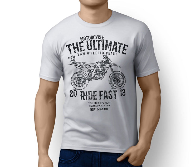 RH Ultimate Illustration for a Aprilia RXV550 2010 Motorbike fan T-shirt