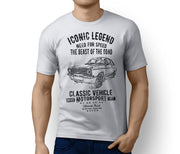 RH Illustration For A Ford Escort Mk2 RS Mexico Rally Motorcar Fan T-Shirt