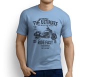 RH* Ultimate Art Tee aimed at fans of Triumph Rocket III Roadster Motorbike