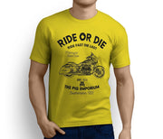 RH Ride Art Tee aimed at fans of Harley Davidson CVO Street Glide Motorbike