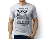 RH King Illustration For A Yamaha RD 350 LC Motorbike Fan T-shirt