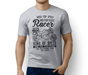 RH King Illustration For A Yamaha YZF600R Thundercat Motorbike Fan T-shirt