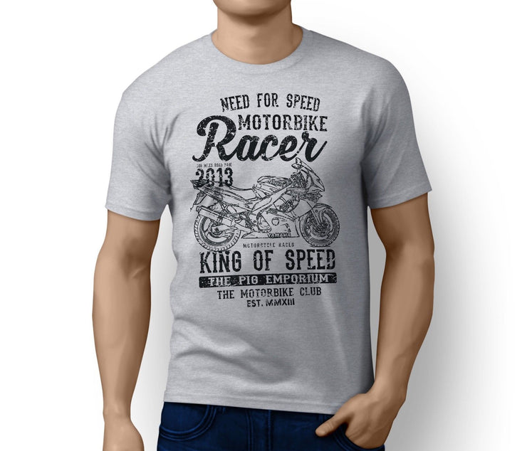 RH King Illustration For A Yamaha YZF600R Thundercat Motorbike Fan T-shirt