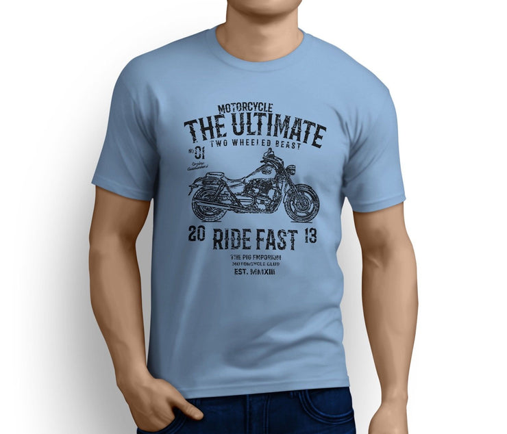 RH Ultimate Art Tee aimed at fans of Triumph Thunderbird Motorbike