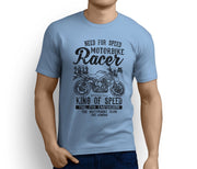 RH *King Illustration For A Triumph Street Triple 2009 Motorbike Fan T-Shirt