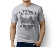 RH Ultimate Illustration For A Yamaha RD 350 LC Motorbike Fan T-shirt