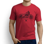 Road Hogs Art Tee aimed at fans of Harley Davidson Iron 883 Motorbike