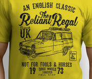 RH Reliant Regal Classic Fools & Horses illustration Art T-Shirt