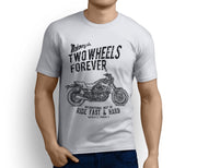 RH Illustration For A Yamaha V-MAX 1200 Original Motorbike Fan T-Shirt