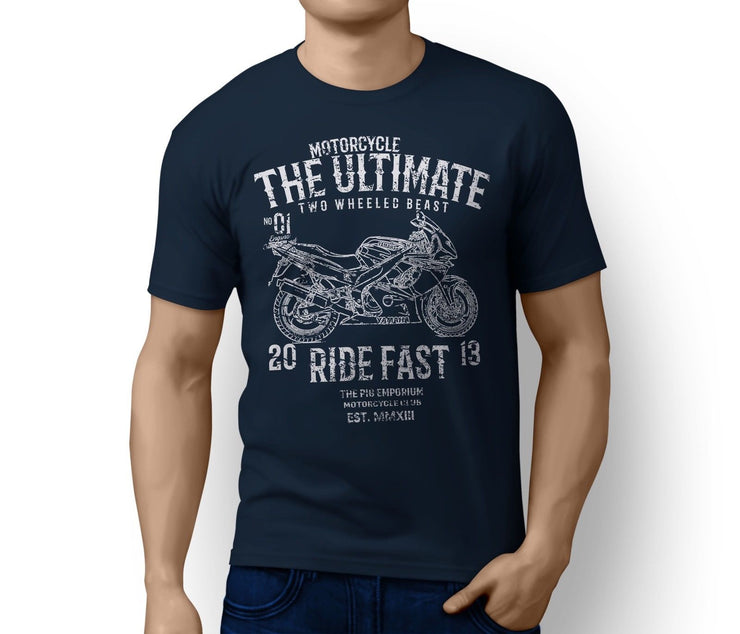 RH Ultimate Illustration For A Yamaha YZF600R Thundercat Motorbike Fan T-shirt