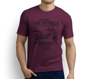 RH Ultimate Art Tee aimed at fans of Triumph Trophy SE Motorbike