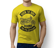 RH Born to Ride Illustration For A Yamaha RD 350 LC Motorbike Fan T-Shirt