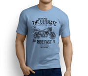 RH Ultimate Art Tee aimed at fans of Triumph Street Cup Motorbike