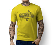 Road Hogs Illustration For A Indian Scout Sixty Motorbike Fan T-shirt