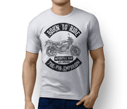 RH Born to Ride Illustration For A Yamaha RD 350 LC Motorbike Fan T-Shirt