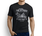 RH Ultimate Art Tee aimed at fans of Harley Davidson CVO Motorbike