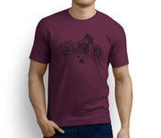 Road Hogs Art Tee aimed at fans of Harley Davidson Fat Bob Motorbike