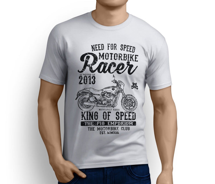 RH King Art Tee aimed at fans of HOG Street 500 Motorbike