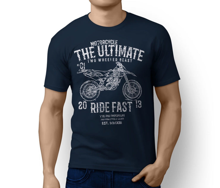 RH Ultimate Illustration for a Aprilia RXV550 2010 Motorbike fan T-shirt