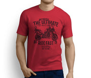 RH Ultimate Art Tee aimed at fans of Triumph Tiger Explorer Spoked Wheels Motorb