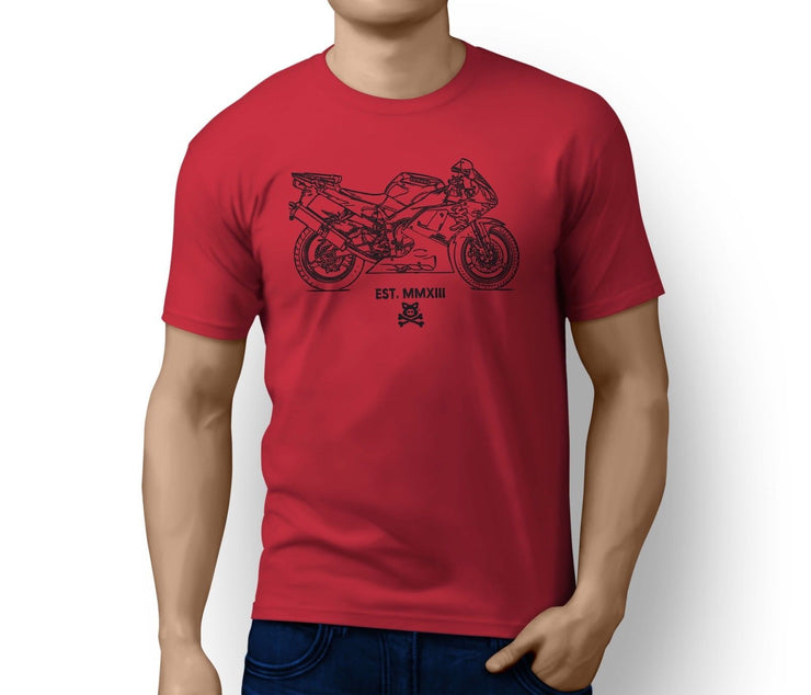 Road Hog Illustration For A Yamaha YZF-R1 2001 Motorbike Fan T-shirt