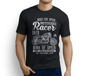 RH King Art Tee aimed at fans of Harley Davidson Roadster Motorbike