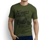 RH Illustration For A Yamaha V-MAX 1200 Original Motorbike Fan T-Shirt