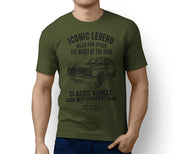 RH Illustration For A Ford Escort Mk2 RS Mexico Rally Motorcar Fan T-Shirt