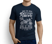 RH King Art Tee aimed at fans of Triumph Daytona 675 2012 Motorbike