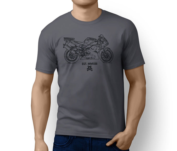 Road Hog Illustration For A Yamaha YZF-R1 2001 Motorbike Fan T-shirt