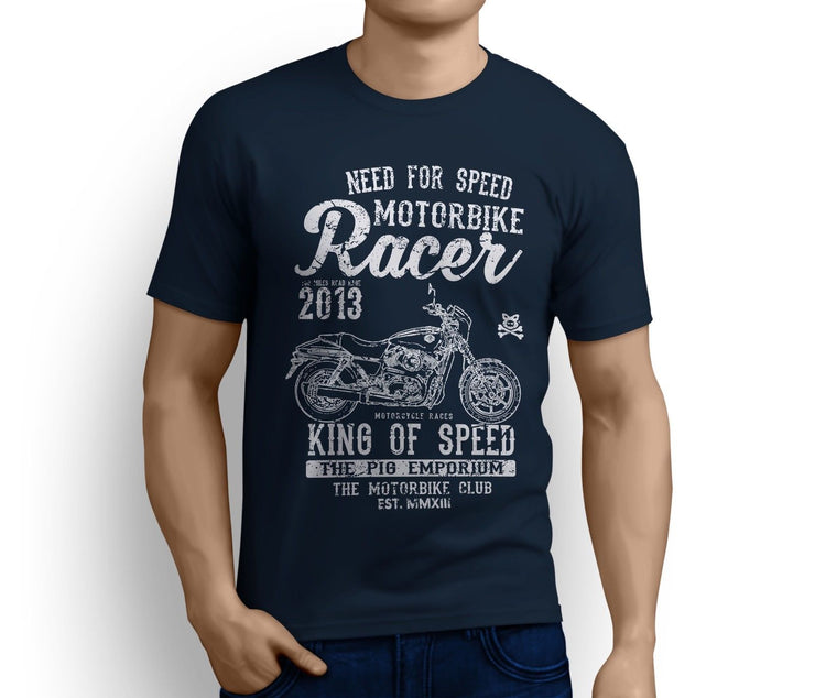 RH King Art Tee aimed at fans of HOG Street 500 Motorbike