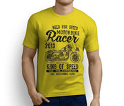 RH King Art Tee aimed at fans of Harley Davidson Forty Eight Motorbike