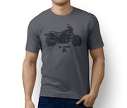 Road Hog Illustration For A Yamaha VMAX 1200 Full Power Beast Motorbike Fan T-sh