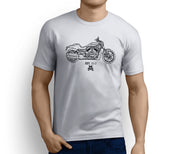 Road Hog Art Tee aimed at fans of Harley Davidson Night Rod Special Motorbike