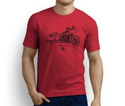 Road Hog Art Tee aimed at fans of Harley Davidson Road Glide Special Motorbike