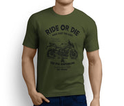 RH Ride Illustration For A Triumph Street Triple R 2016 Motorbike Fan T-shirt