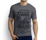 RH King Art Tee aimed at fans of Harley Davidson Electra Glide Ultra Classic Motorbike