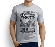 RH King Art Tee aimed at fans of Harley Davidson Breakout Motorbike