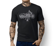 Road Hogs Illustration For A Indian Scout Sixty Motorbike Fan T-shirt