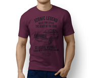 RH Illustration For A Ford Escort Mk2 RS Mexico Rally Motorcar Fan T-Shirt