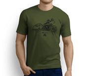 Road Hog Art Tee aimed at fans of Harley Davidson Road Glide Special Motorbike