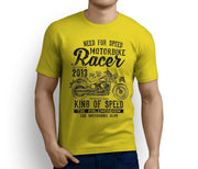 RH King Art Tee aimed at fans of Harley Davidson Fat Boy Motorbike