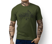 Road Hogs Illustration For A Indian Scout Sixty Motorbike Fan T-shirt