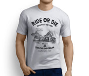 RH Ride Art Tee aimed at fans of Harley Davidson Electra Glide Ultra Classic Motorbike