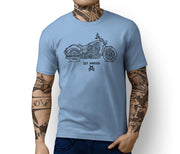 Road Hogs Illustration For A Indian Scout Motorbike Fan T-shirt